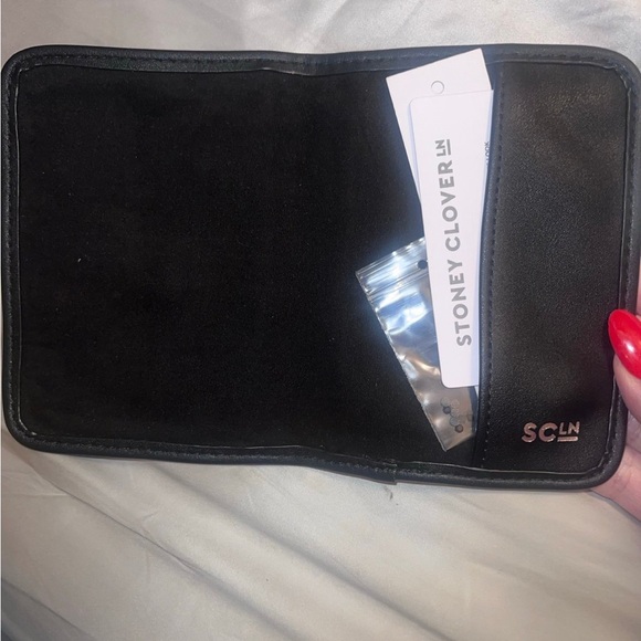 Stoney clover lane noir crystal passport holder - Picture 2 of 3